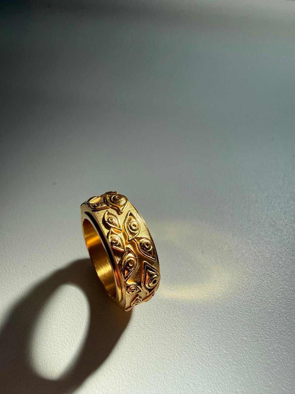 Prison Realm Titanium Ring — Anime Inspired