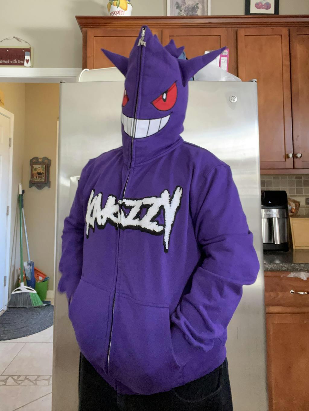 Kakazzy Full Zip Hoodie Purple (sku: BF9646AQ601) | kakazzy