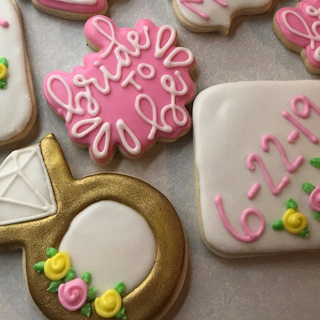 Bride to Be Lettering Cookie Cutter KaleidaCuts