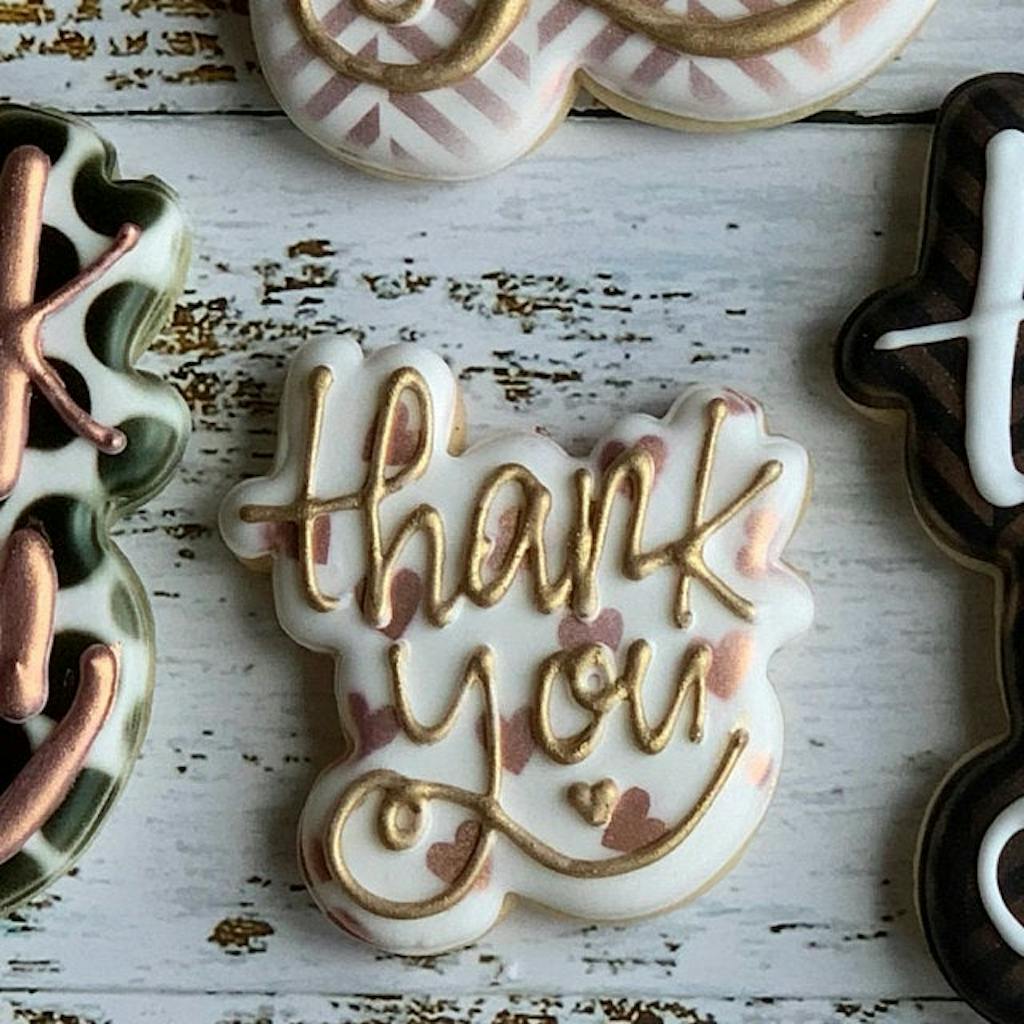 Thank You Cookie Cutter KaleidaCuts