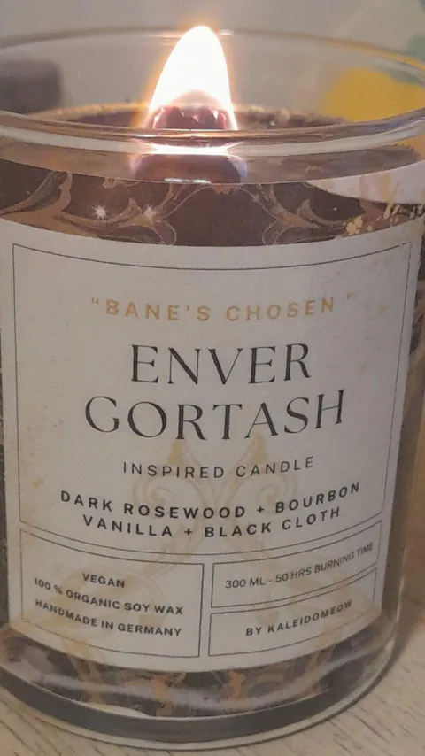 GORTASH inspired scented candle - 'Bane's Chosen' Baldur's Gate 3 inspired soy candle 300 ML