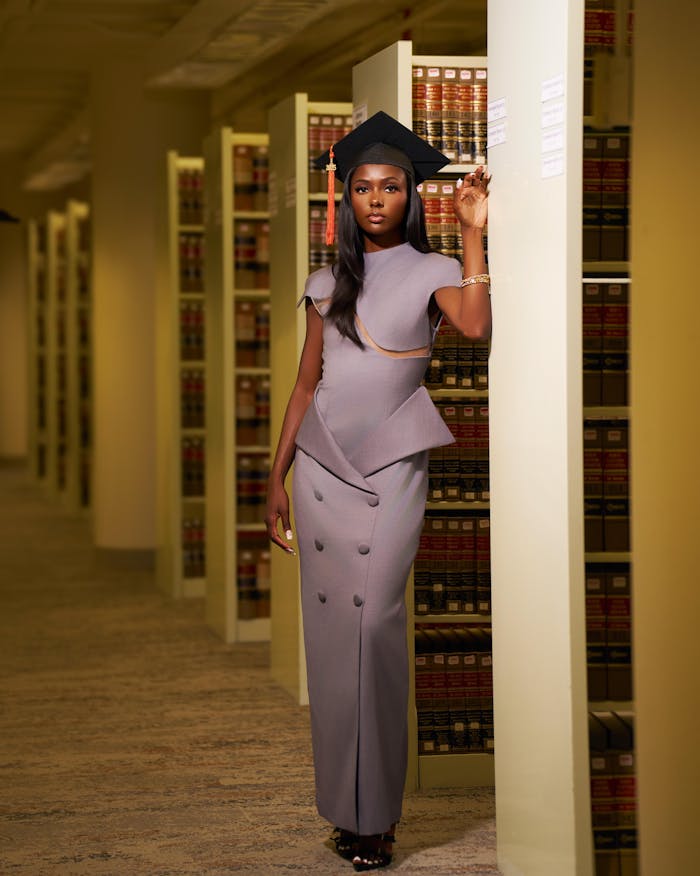 Vogue Short Sleeve Wave Cut-Out Maxi Dress
