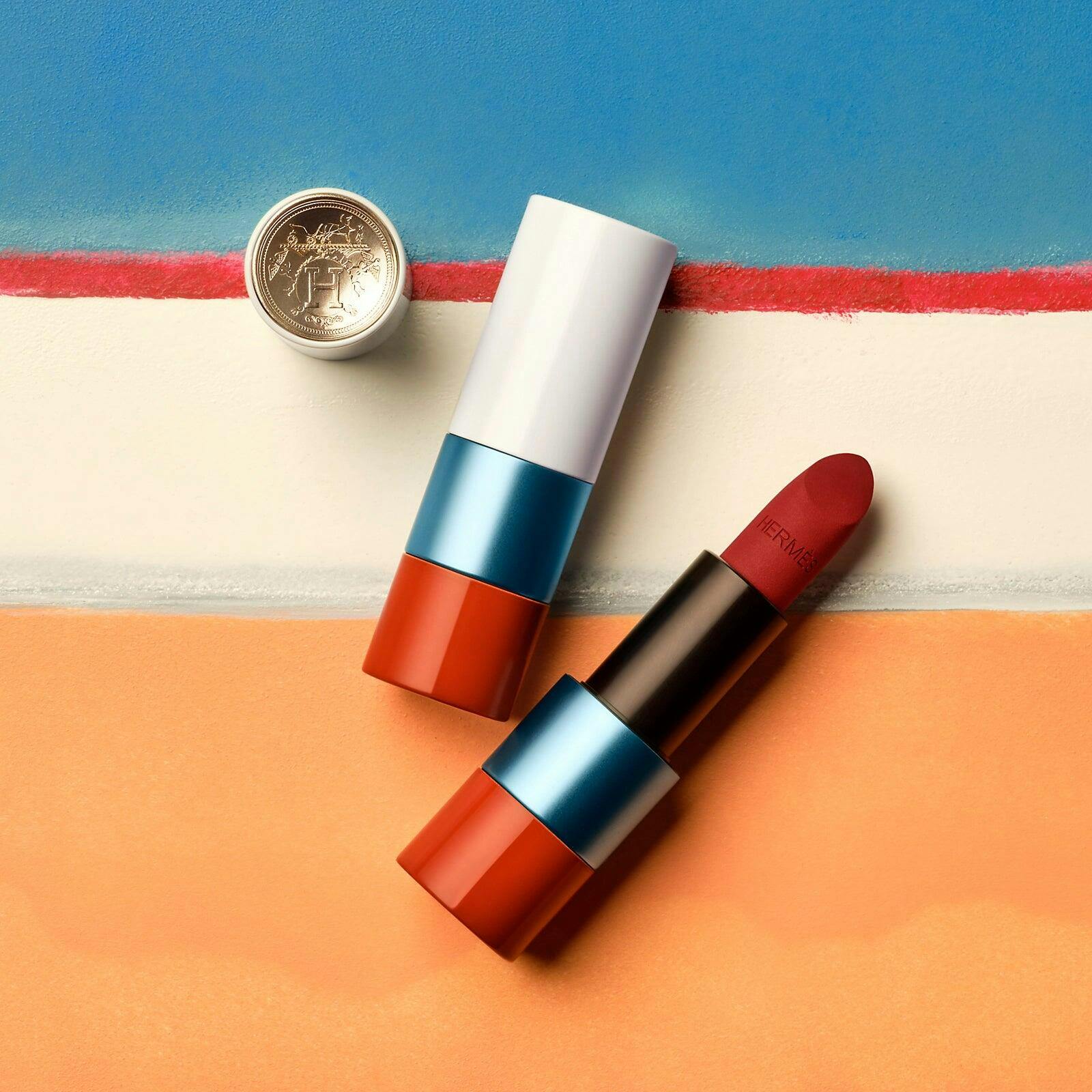 Son HERMÈS Rouge Hermès Matte Lipstick LTD #76 Rouge Cinabre – Kallos