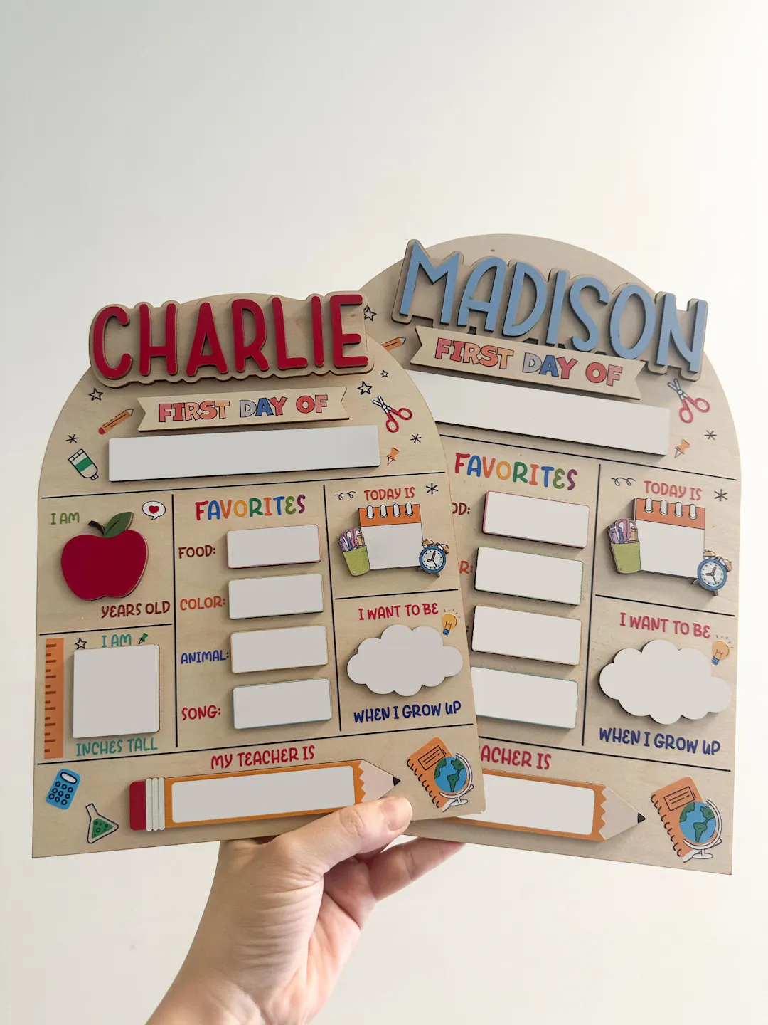 First Day Forever™ Sign - Back to School Gift For Kids