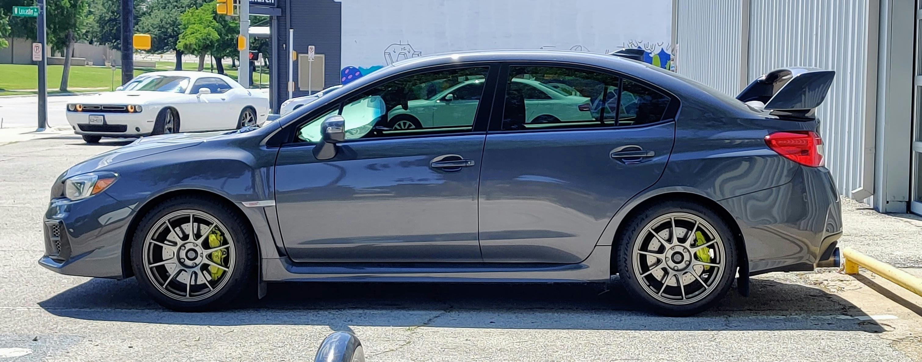 subaru wrx center cap size