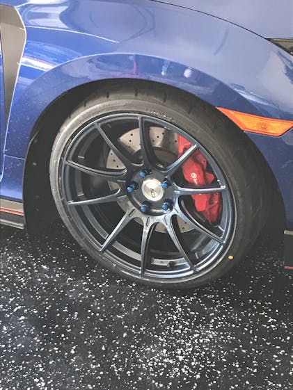 SSR GT X01 in 19x9.5 +38 5x120 Blue Gunmetal | KamiSpeed.com