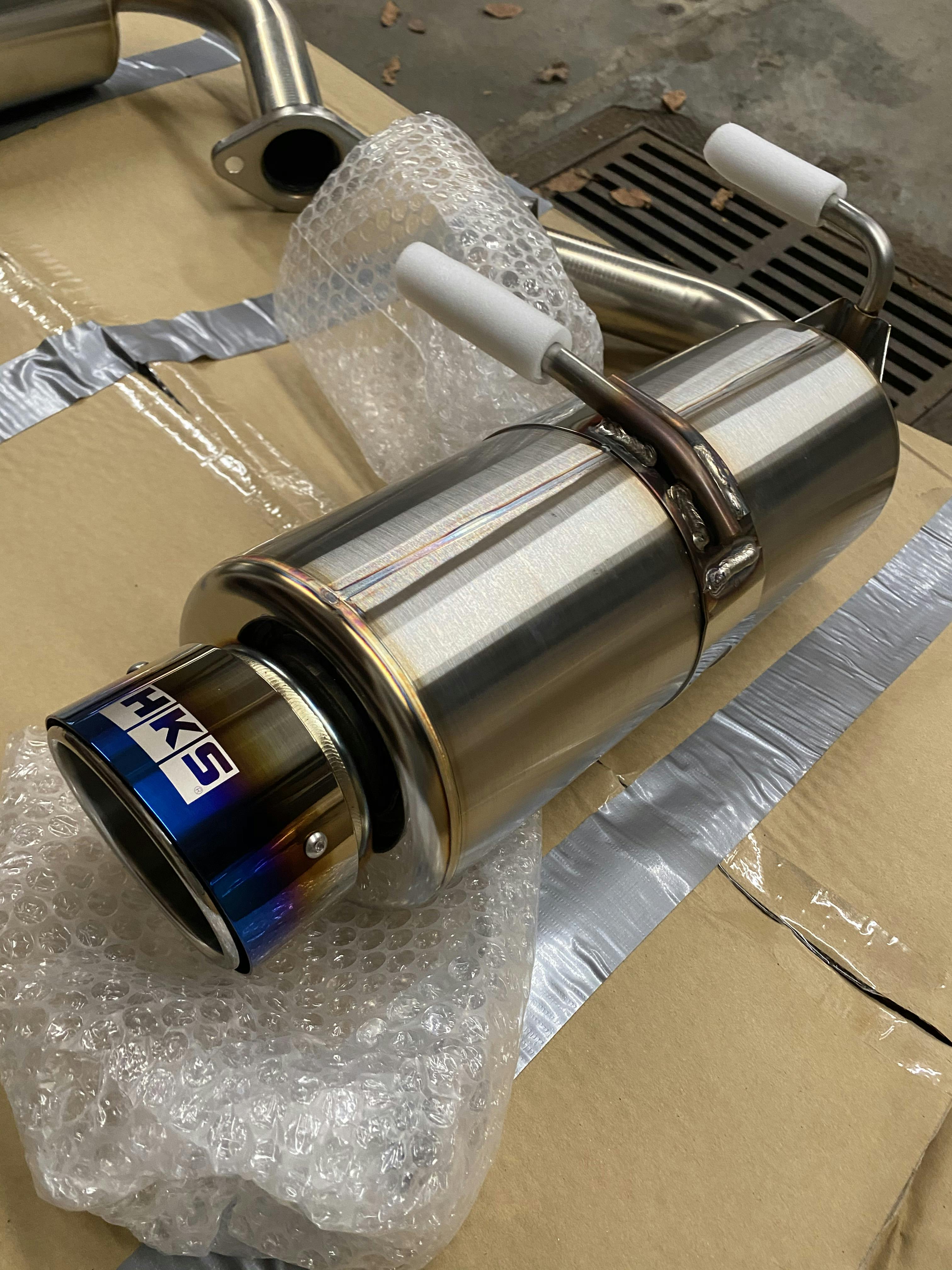 HKS 2022+ GR86/ BRZ Hi-Power Spec L2 Cat-Back Exhaust & 2013