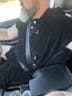 Black Premium Hooded Towel Cotton Velour 340GSM