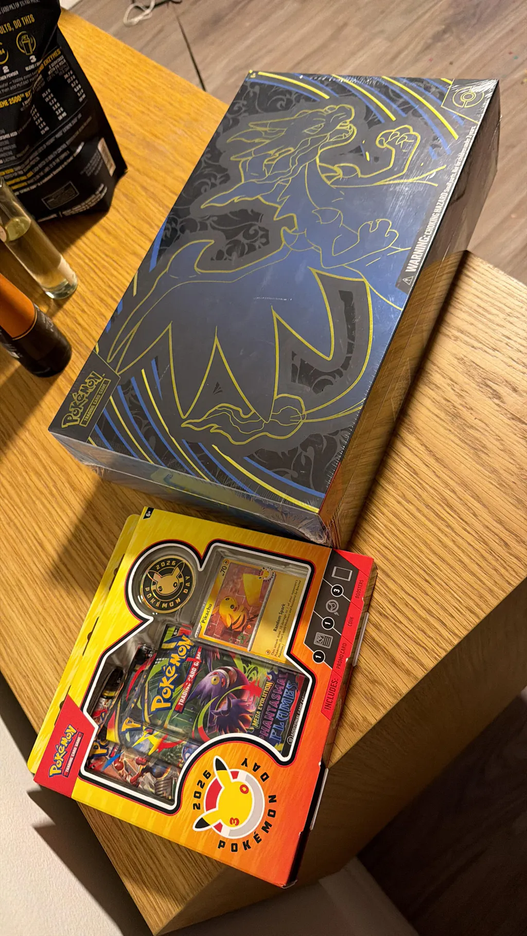 Pokémon Caja Coleccionable Mega Charizard X-ex | 4 Sobres De Expansión Y Carta Promocional Holográfica | Regalo Para Coleccionistas