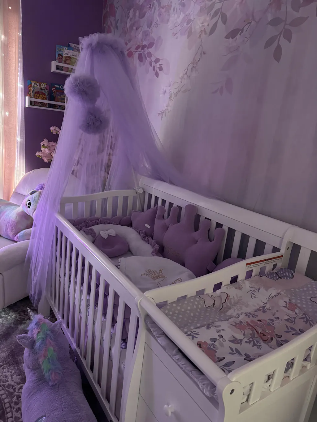 Baby Boy Bedding Set Gray - Crown, Star & Moon Pillows