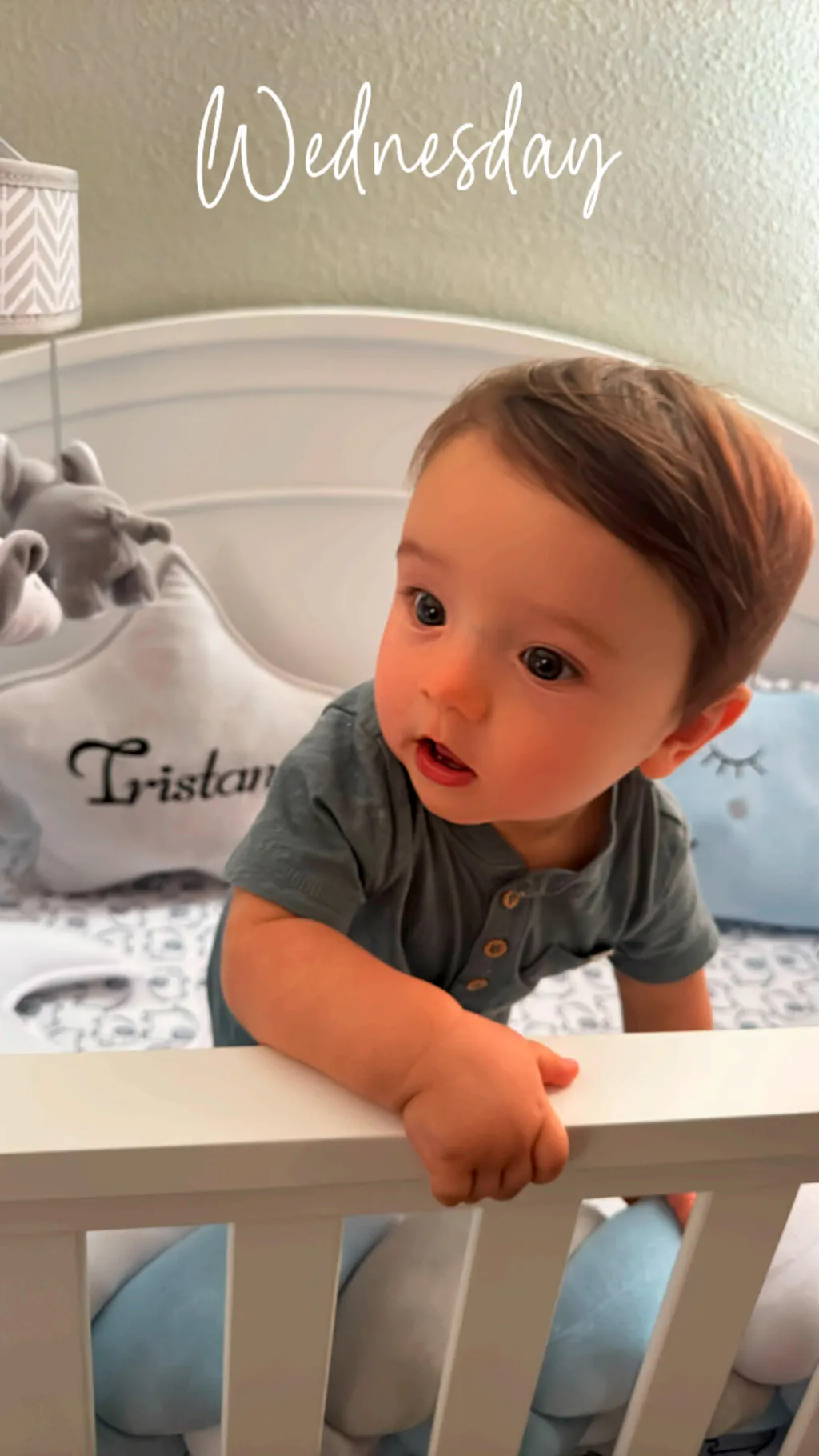 Personalized Nursery Décor Set for Boy Blue - Room Styling Accessories