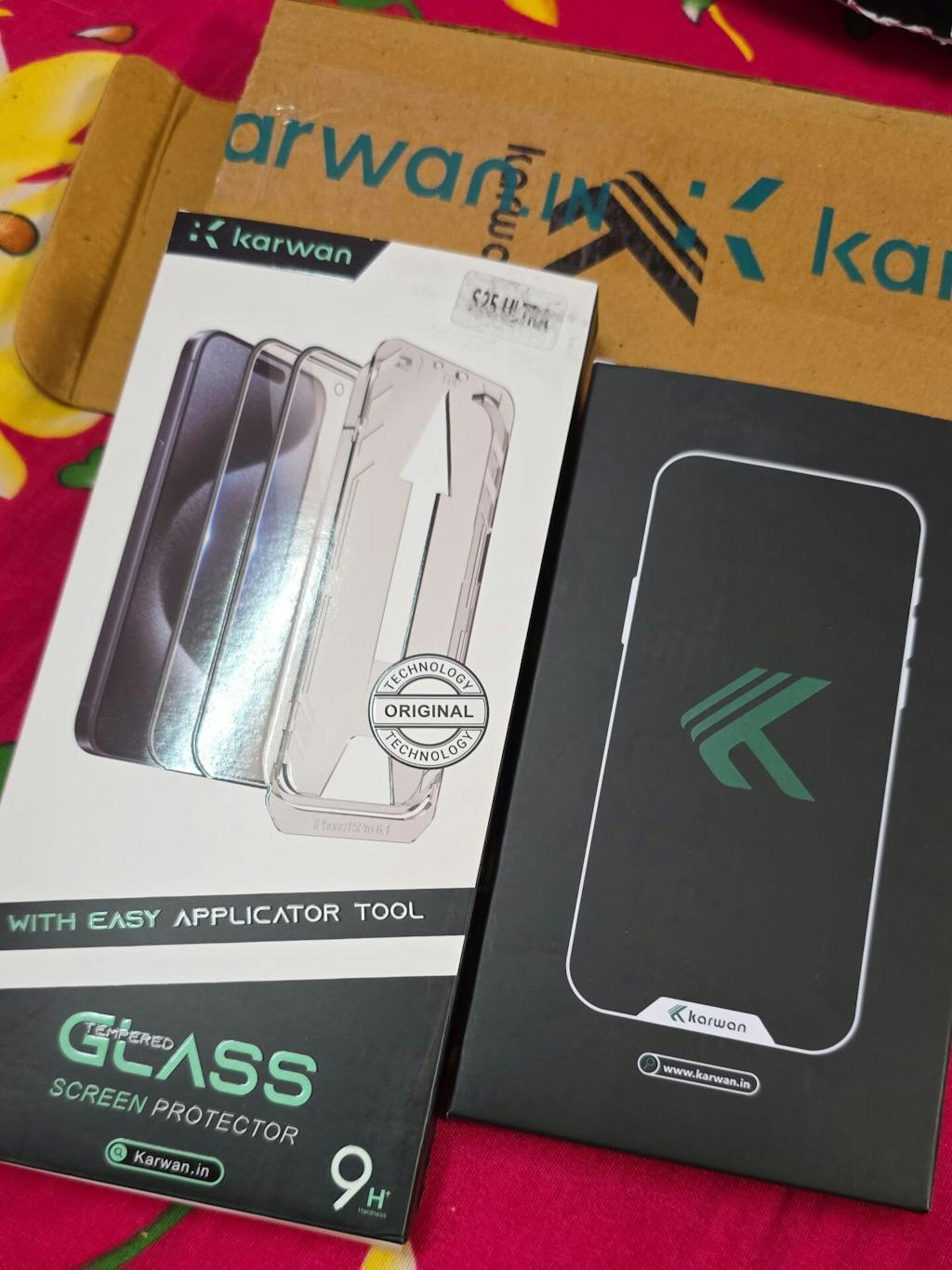 Premium Tempered Glass for Samsung S25 Ultra | Bubble-Free Easy Applicator | Pack of 2