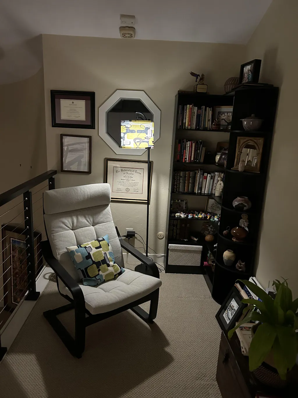 Mid Century Modern Atomic Cat Geometric Desk Lamp