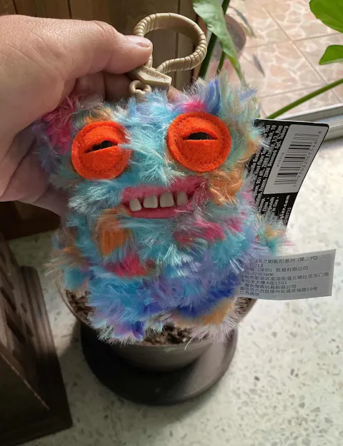 Fuggler Azul Multicolor (Llavero)