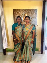 Nakshi - Antique Gold Goddess Pearl Necklace