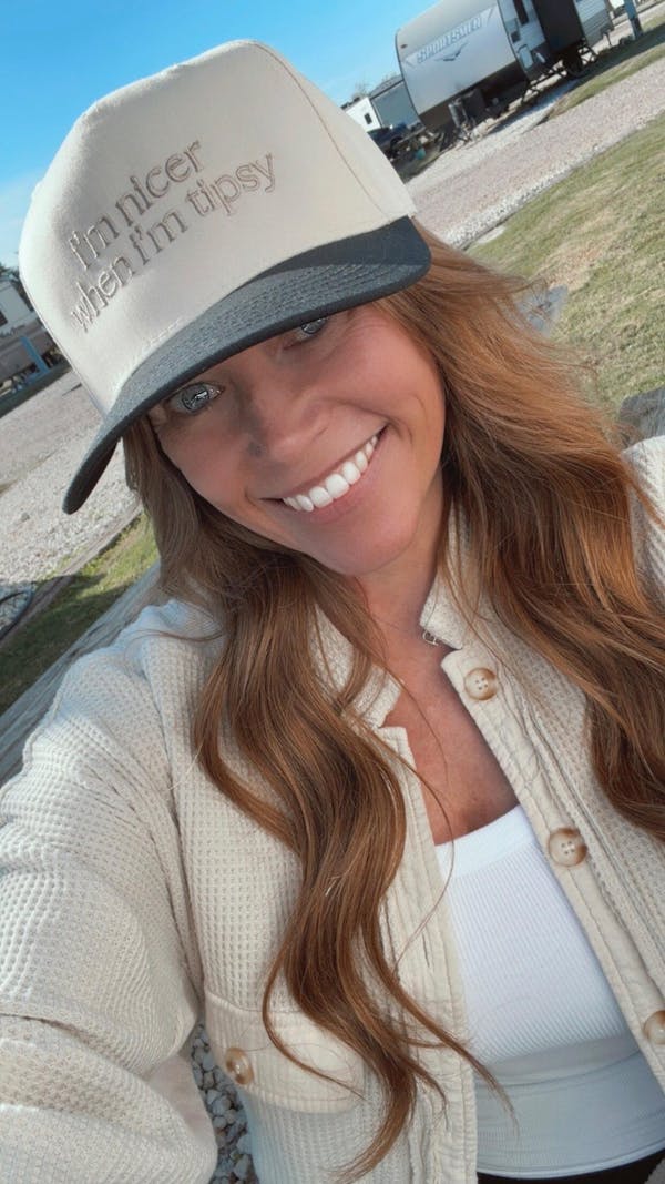 I'm Nicer When I'm Tipsy Retro Trucker Hats