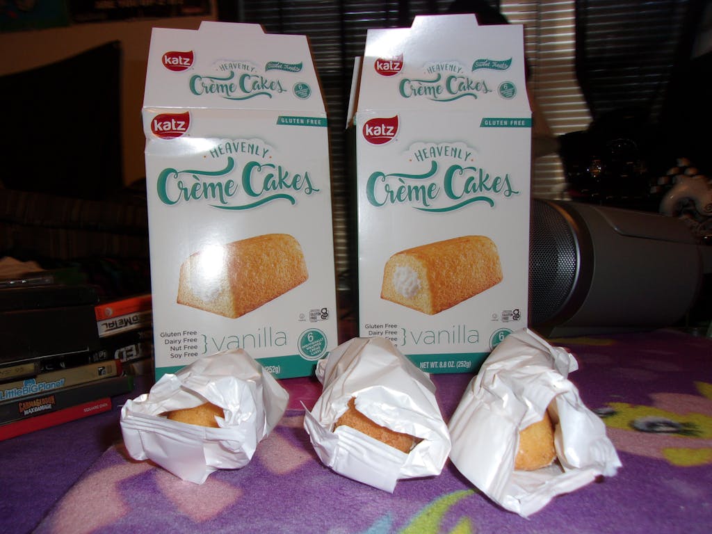 Gluten Free Vanilla Crème Cakes Katz Gluten Free