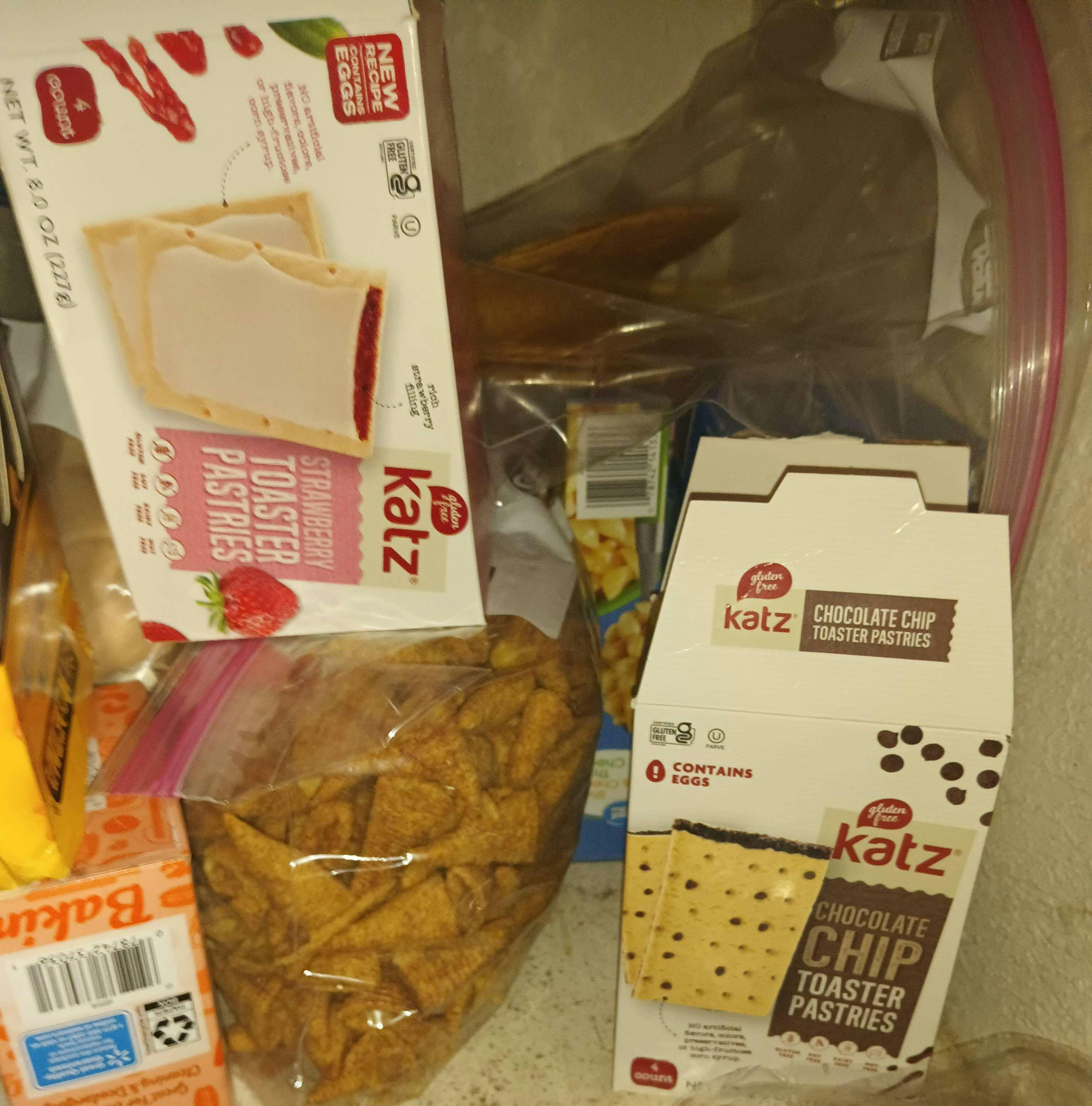 Toaster Pastry Variety Pack Katz Gluten Free