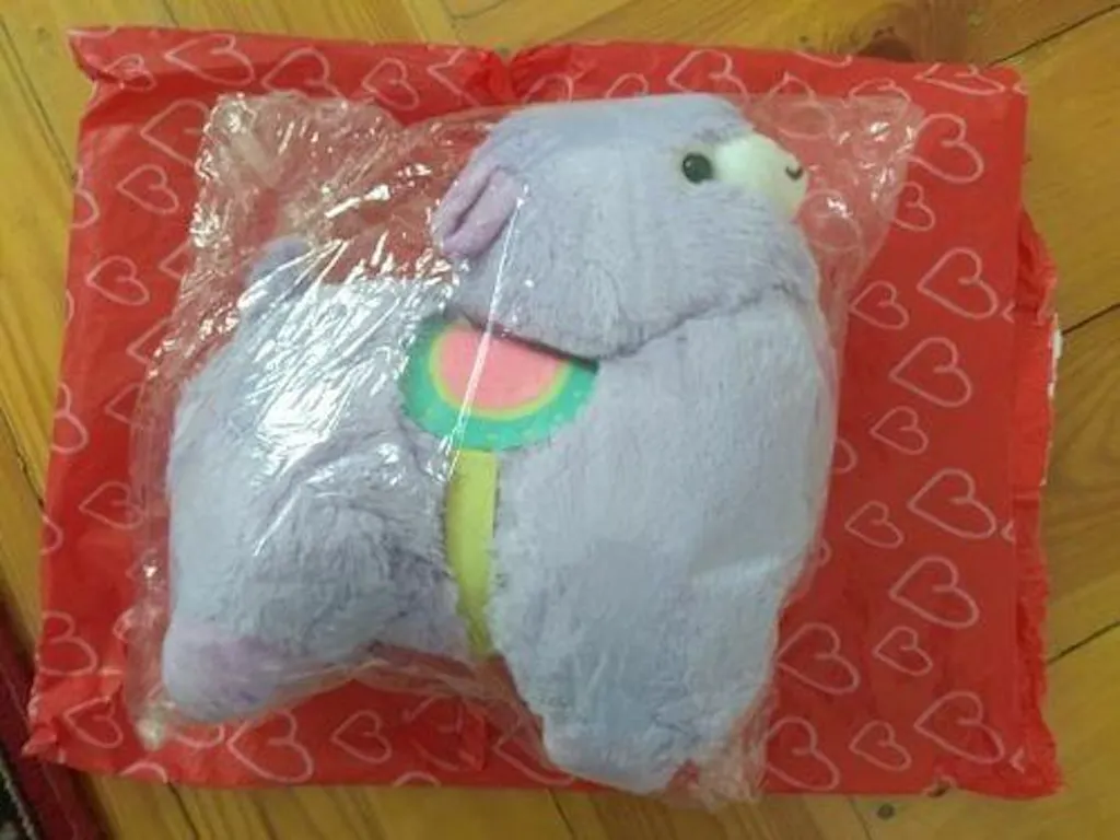 Kawaii Colorful Hair Alpaca Plushie main image 0