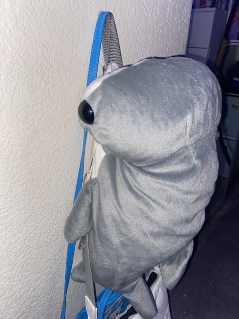 Kawaii Hammerhead Shark Plush Backpack