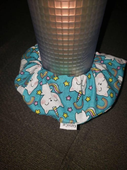 Rainbow Cat Unicorn Scrunchie