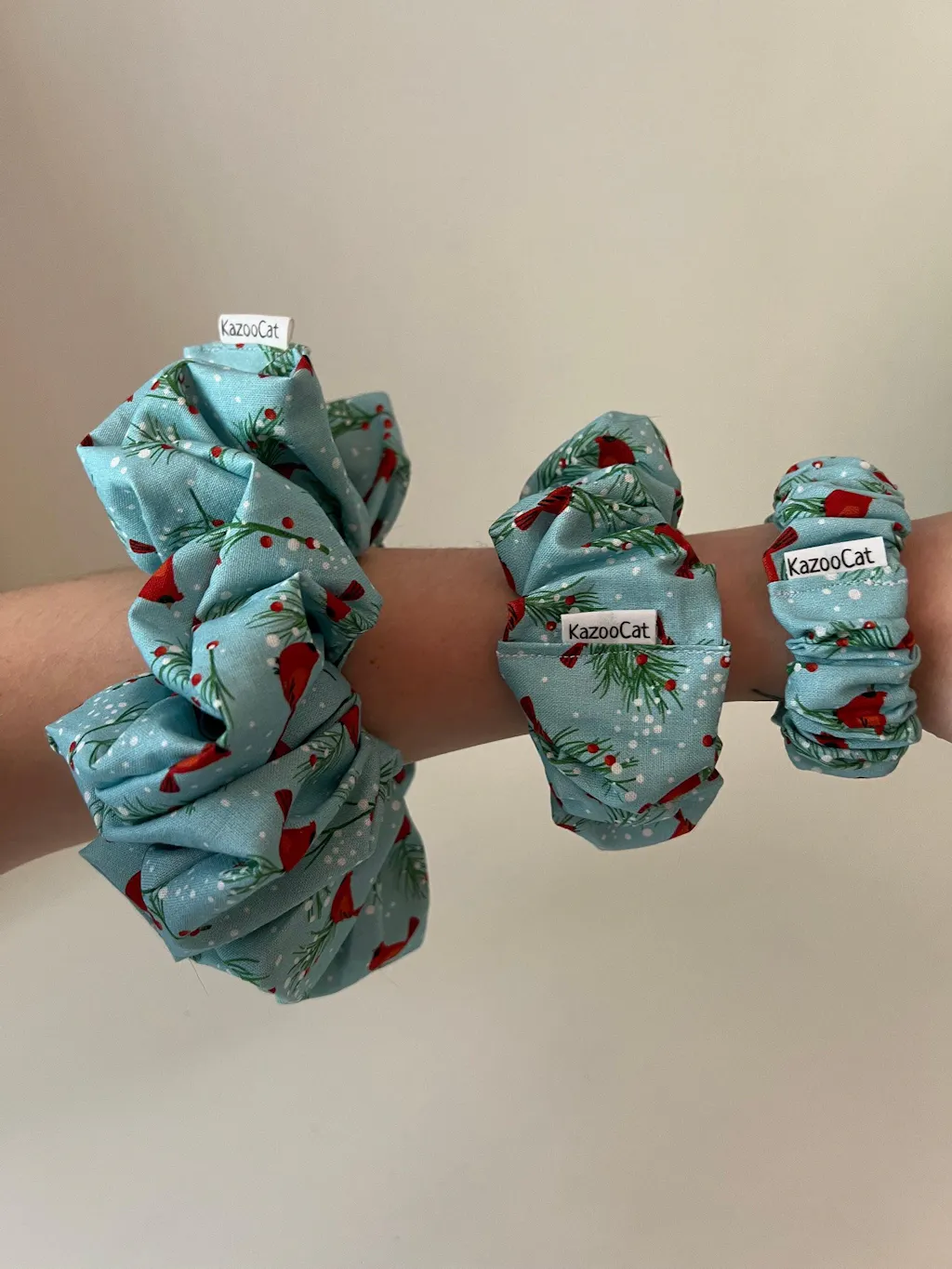 Cardinal Scrunchie