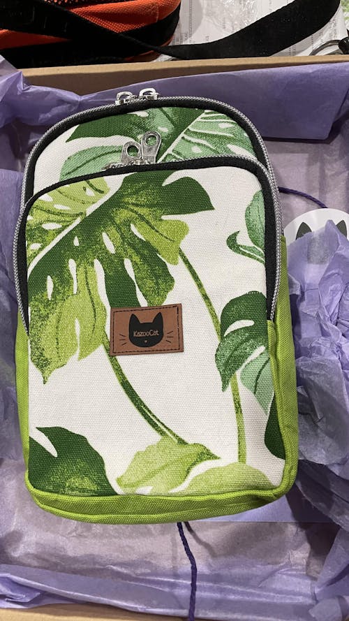 Monstera Leaf Crossbody Bag