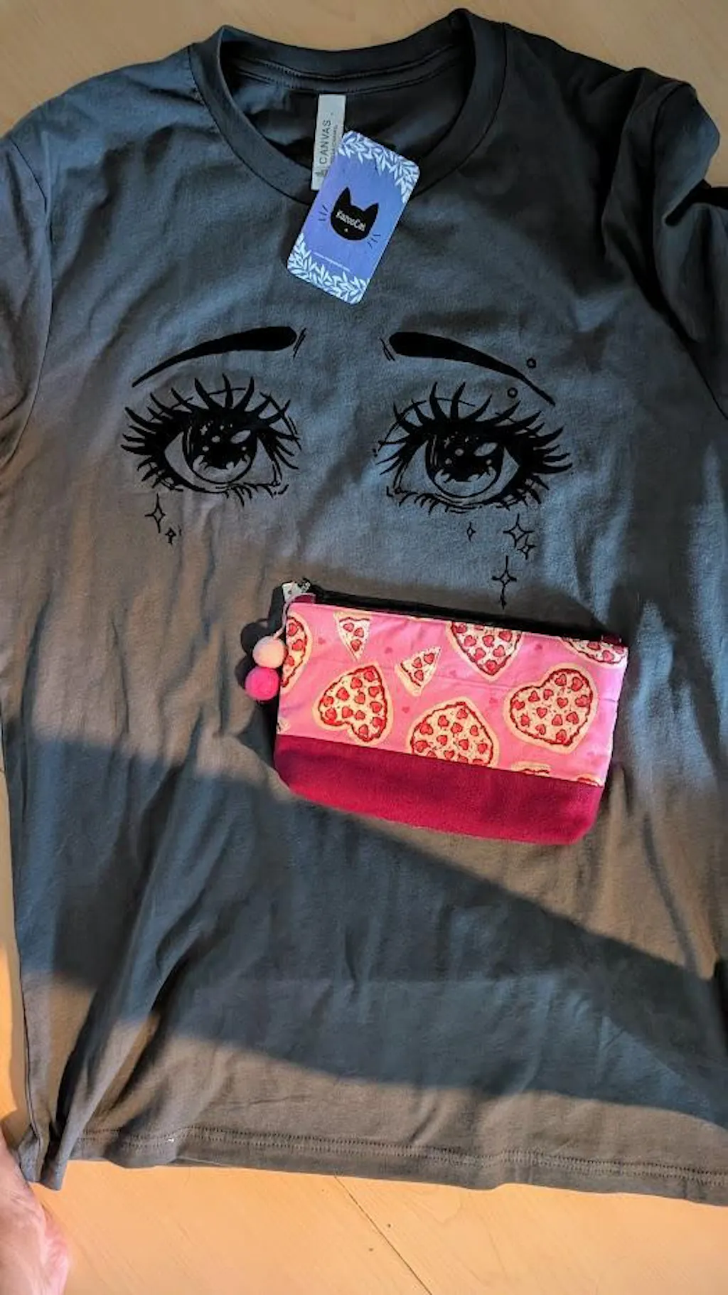 Sad Girl Eyes T-Shirt (Made to Order)