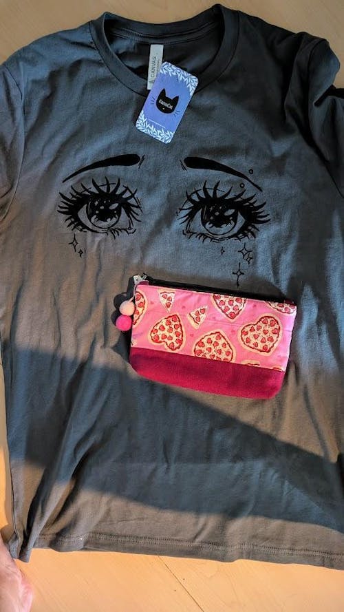 Sad Girl Eyes T-Shirt (Made to Order)