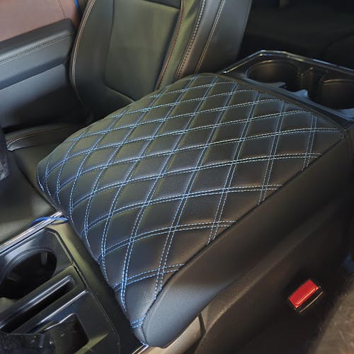 KBH Center Console Armrest Cover Pad for Bucket Seat 2021-2026 Ford F-150
