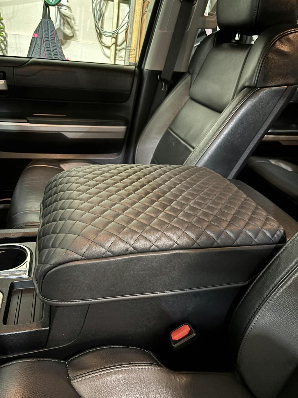 KBH Center Console Armrest Cover Cushion Pad Protector for 2014-2021 Toyota Tundra