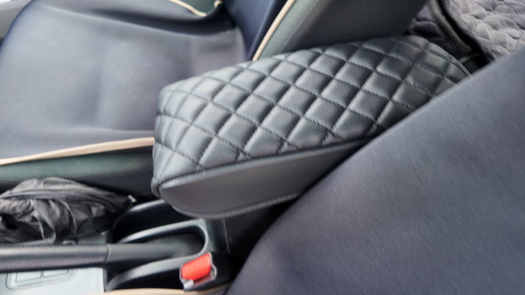 KBH Black Center Console Armrest Cover for 2012-2019 Toyota Prius C