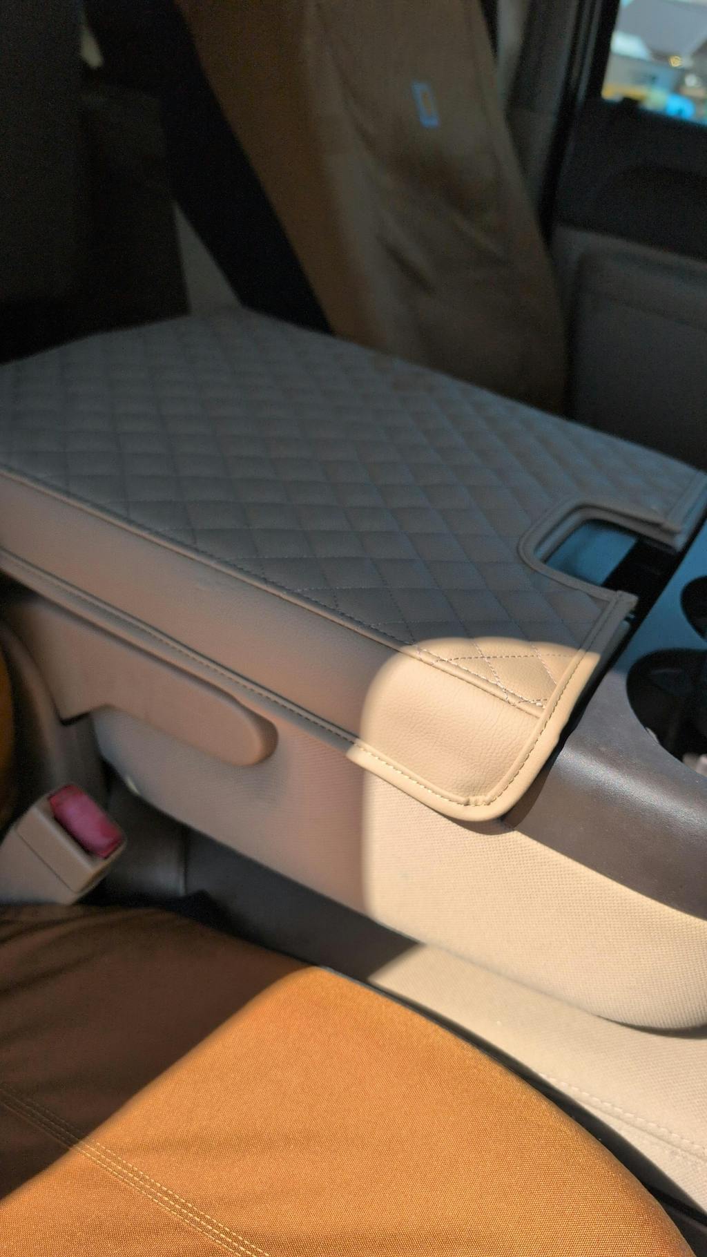 KBH Center Console Armrest Cover for Jump Seat 2007-2013 Chevy Silverado 1500 2500 3500,2007-2013 Chevy Tahoe & Suburban,2007-2013 GMC Sierra 1500 2500 3500,2007-2013 GMC Yukon