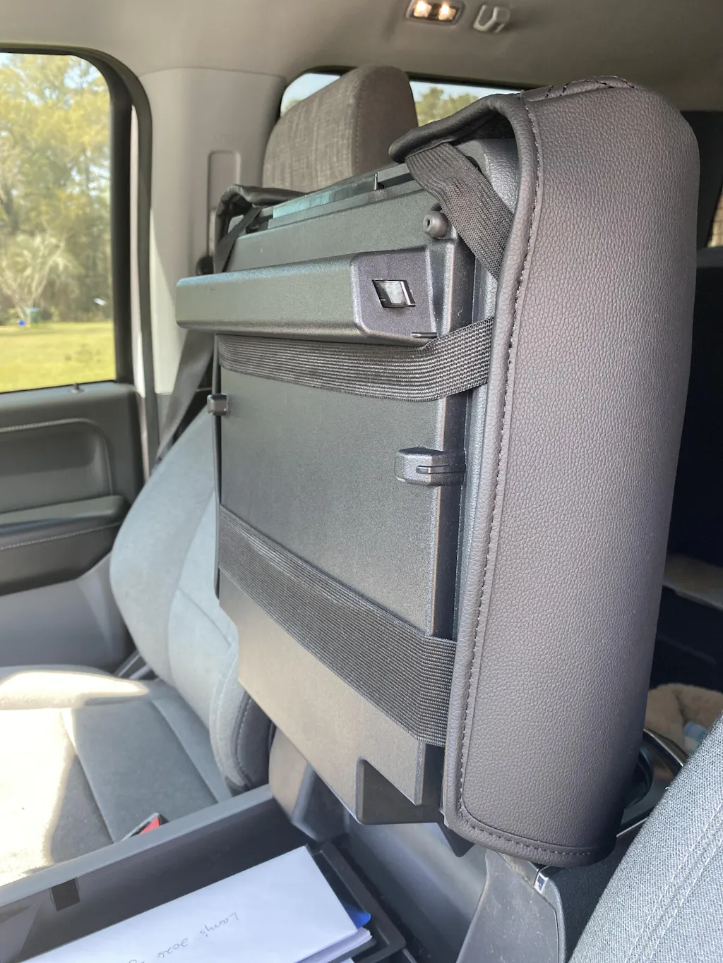 KBH Center Console Armrest Cover Pad for Bucket Seat 2021-2026 Ford F-150