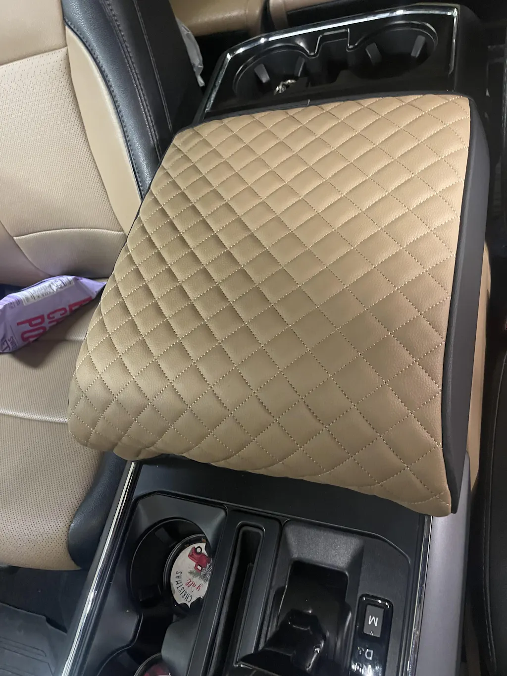 KBH Center Console Armrest Cover for Ford Edge 2015-2020