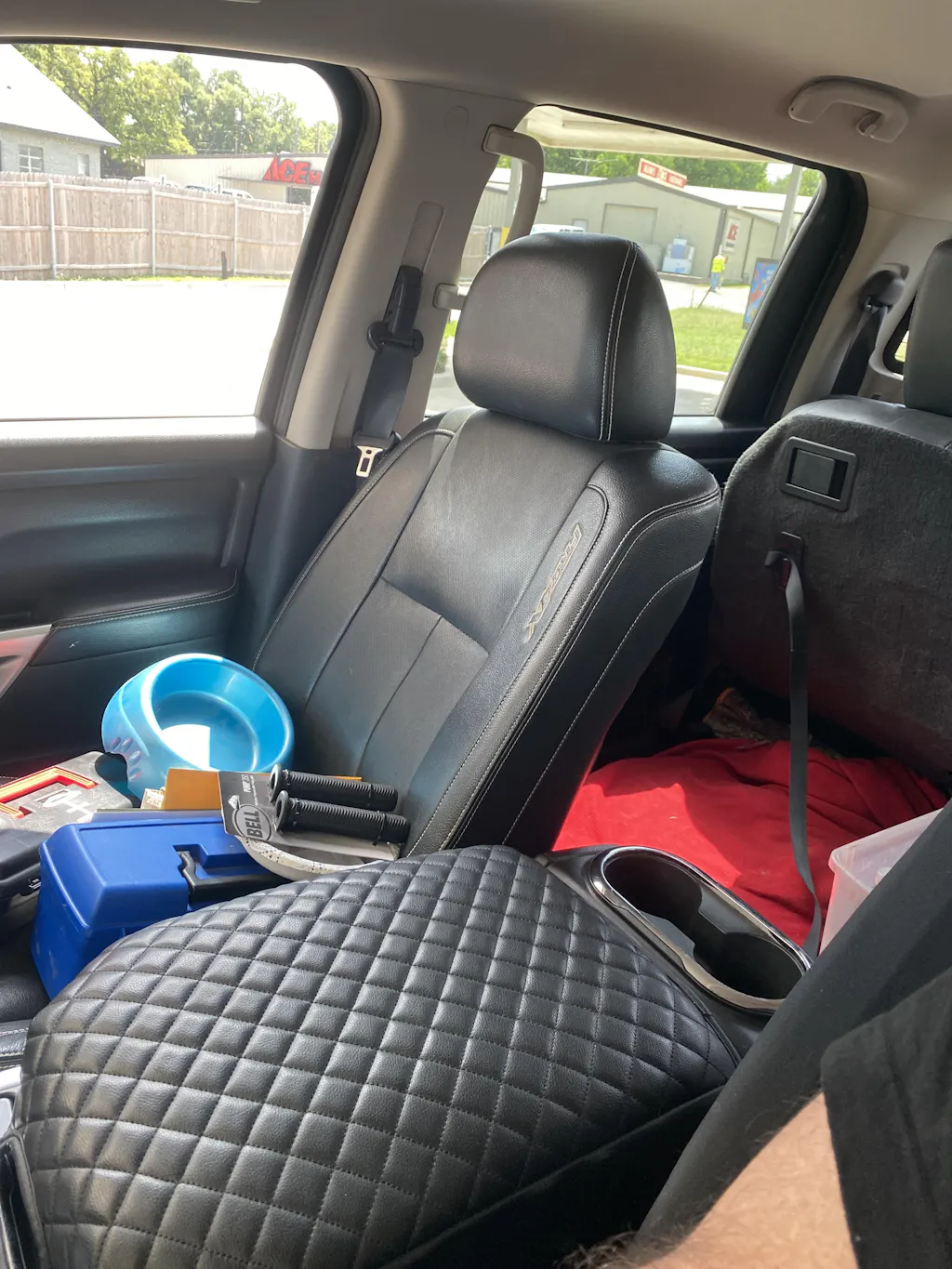 Center Console Armrest Cover for Nissan Titan 2016-2024