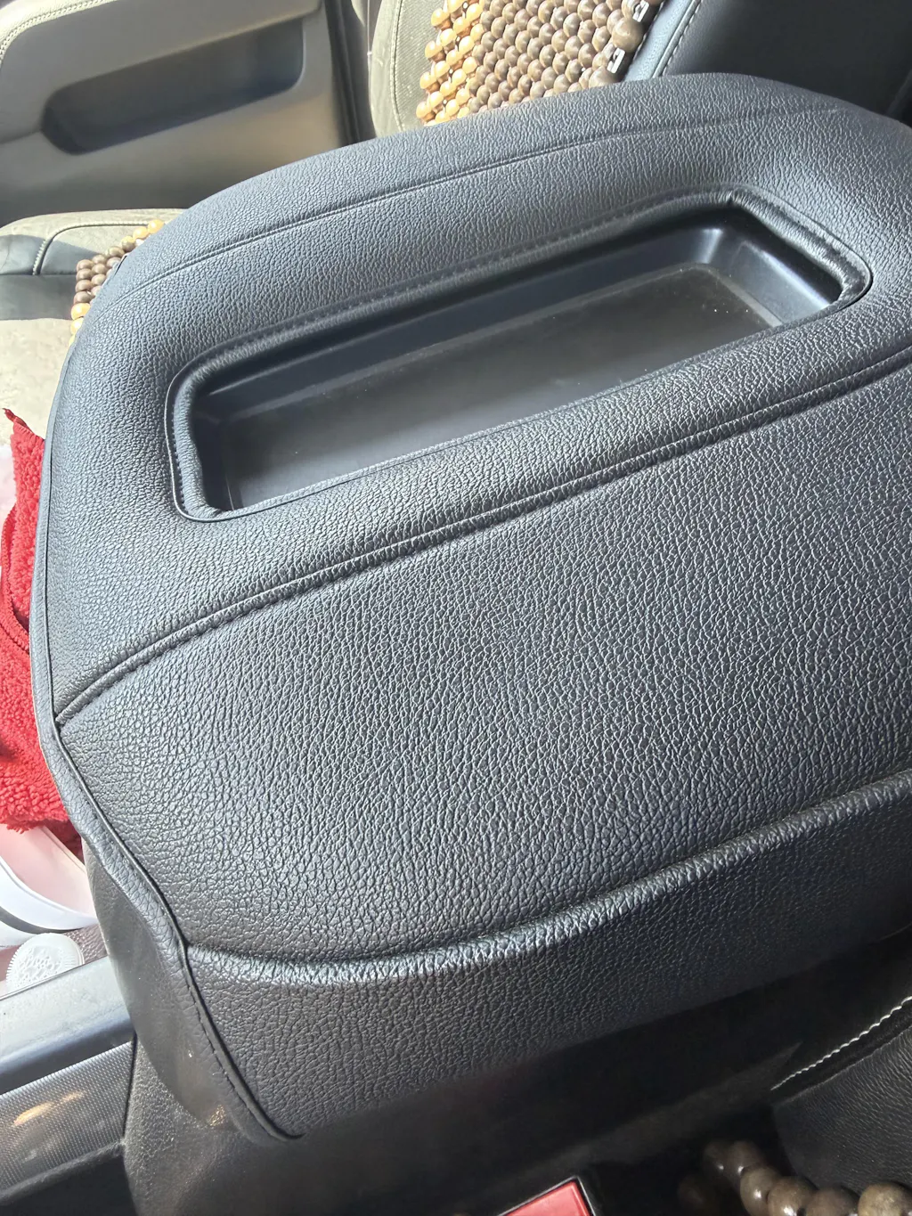 Center Console Armrest Cover for Bucket Seat 2007-2014 Chevy Silverado 1500 2500 3500,2007-2014 Chevy Avalanche & Suburban & Tahoe,2007-2014 GMC Sierra 1500 2500 3500,2007-2014 GMC Yukon