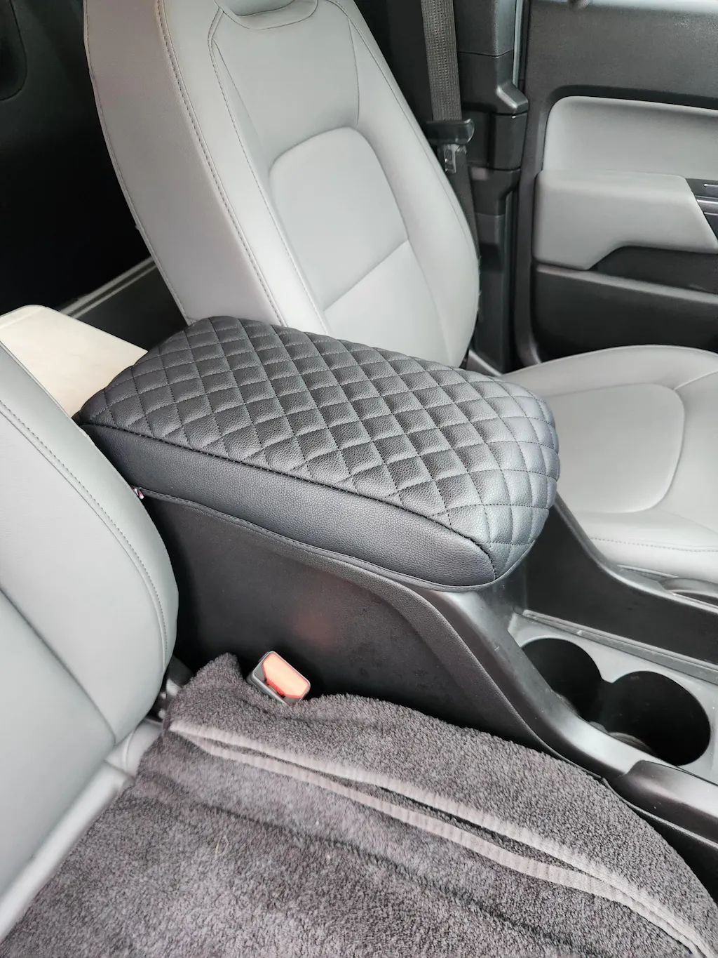 Center Console Armrest Cover for 2015-2022 Chevy Colorado,2015-2022 GMC Canyon