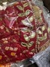 KcPc New Premium Art Silk Bandhani Dupatta with Elegant Gota Patti Border (Set of 14 Pcs )