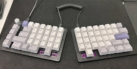 FoldKB - Ortholinear board using Standard Keyset - PCB Kit