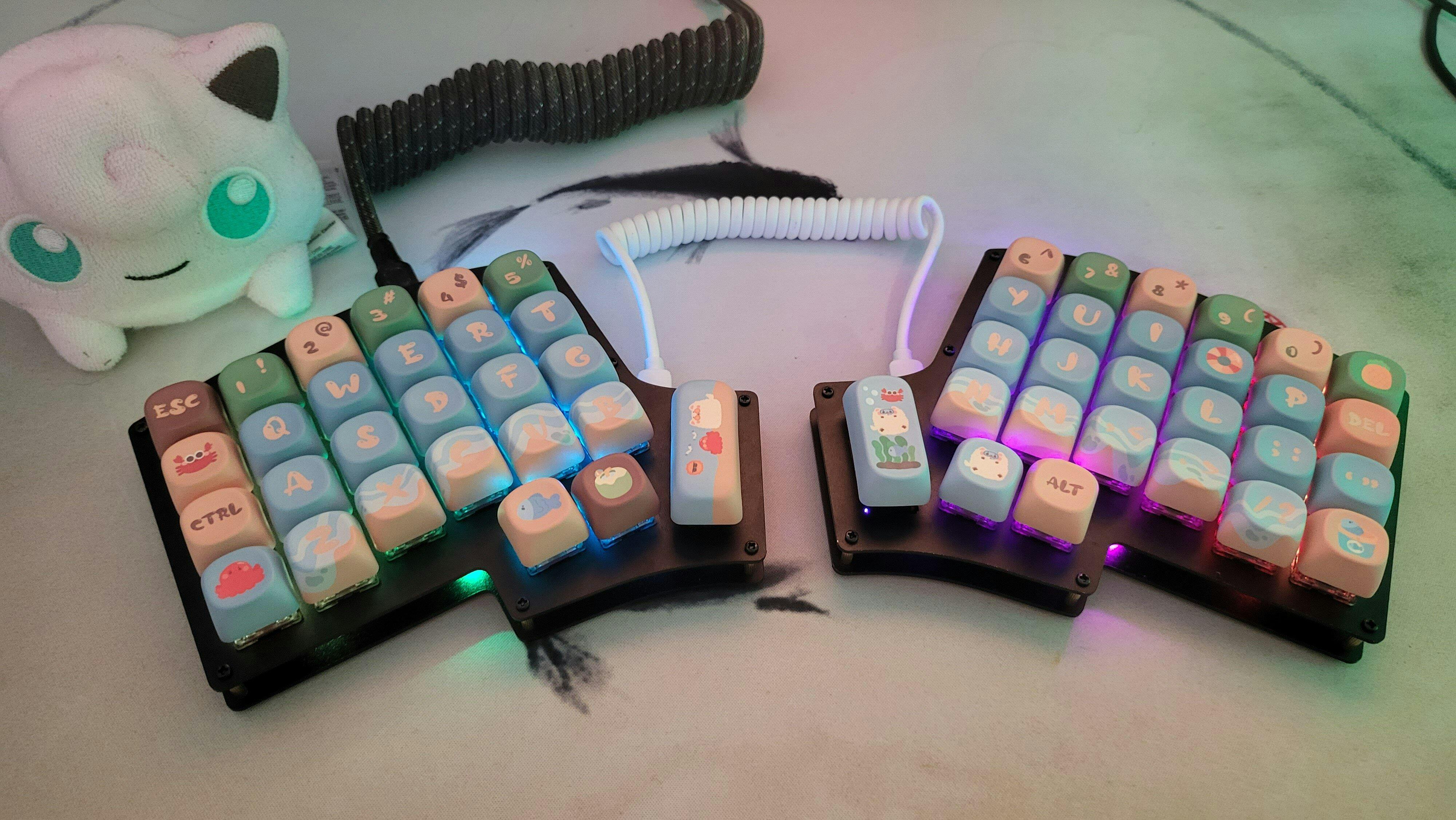 Iris Rev. 8 Keyboard - Hotswap PCBs for Split Ergonomic