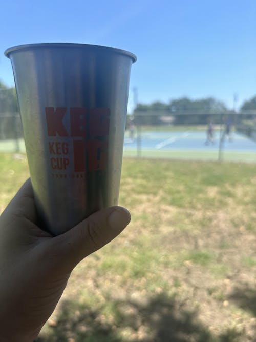 Keg It® Keg Cup - Single Walled Stainless Steel Party Pint