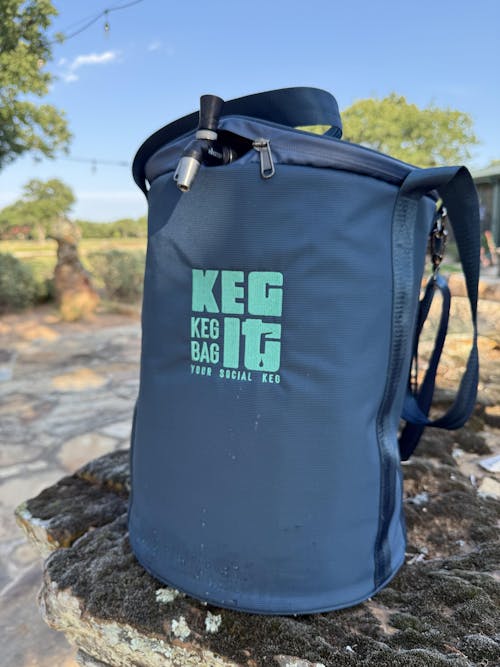 Keg It® Mini Keg (Premium 2.5 gal Stainless Steel Easy-Open Corny Keg)