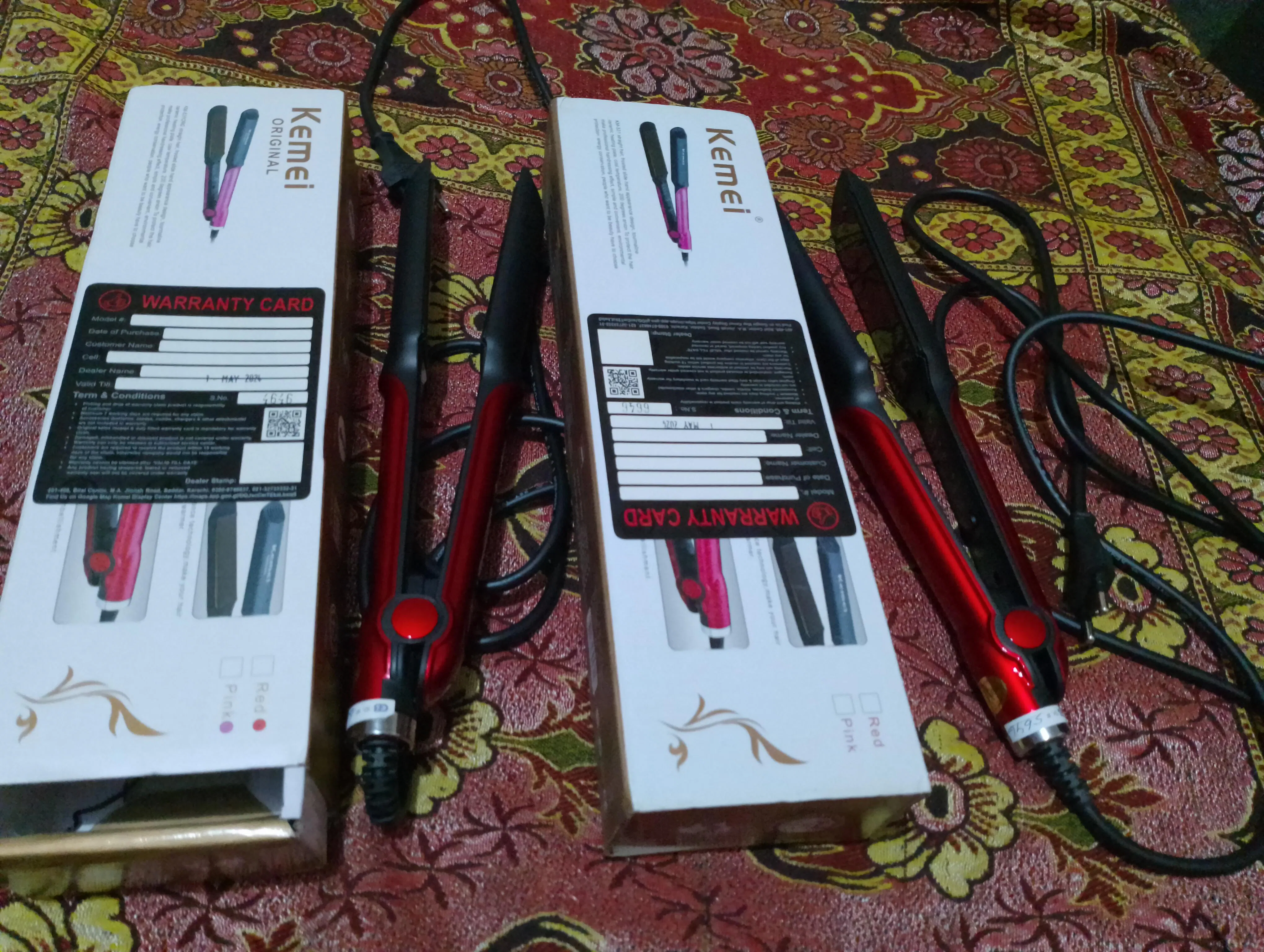 KM531 Hair Straightener Kemei Pakistan