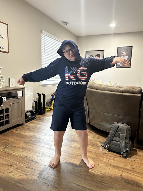 USA Lightweight Hooded Shirt