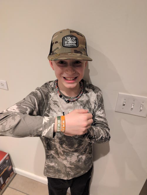 KG Camo Snapback hat