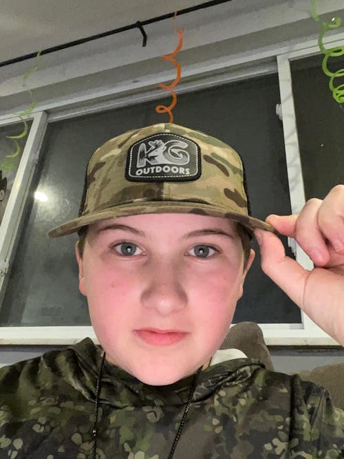 KG Camo Snapback hat