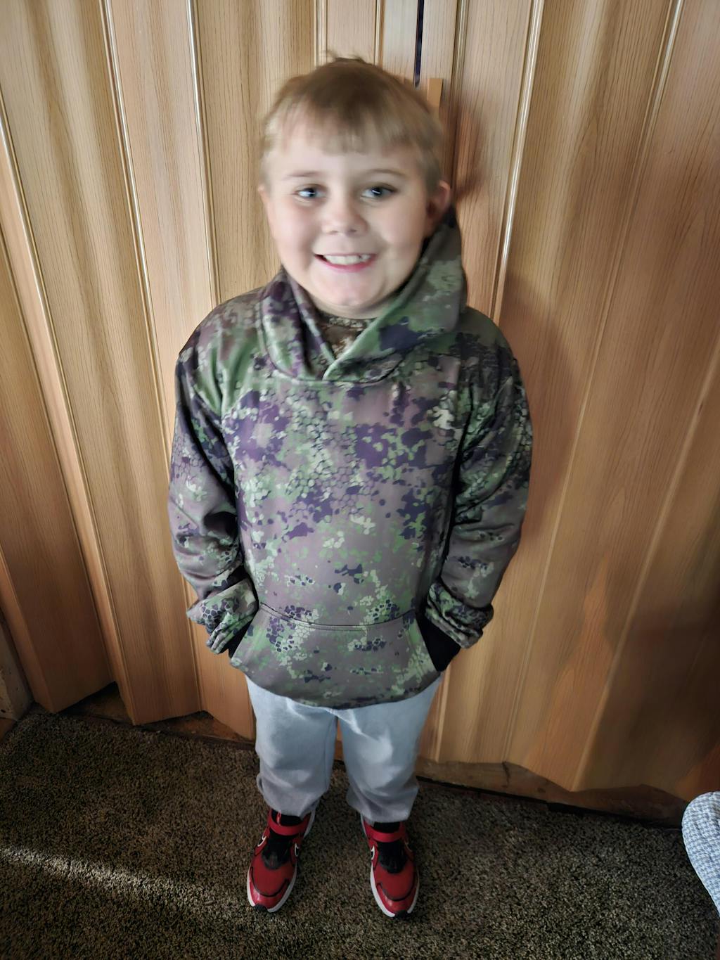 KG Camo Fleece Hoodie