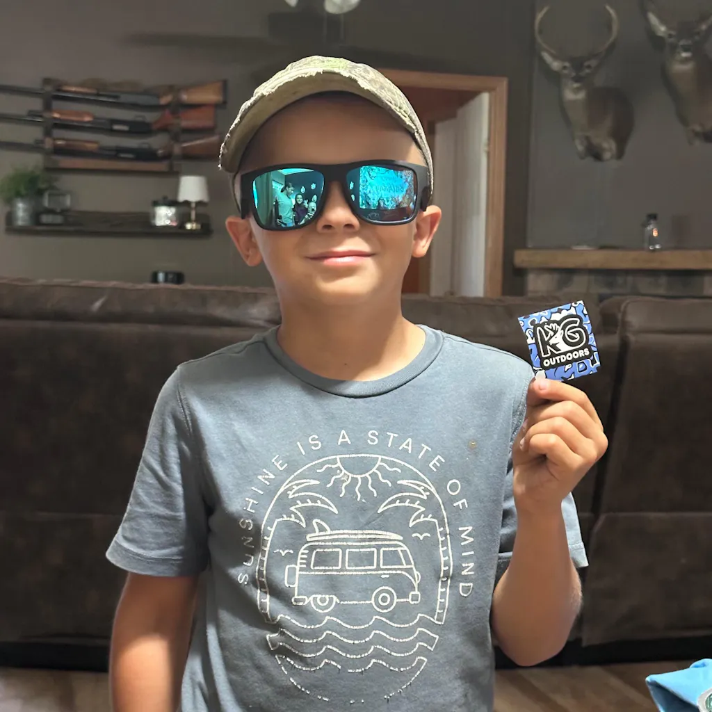KG Classic Polarized Sunglasses - Blue Lens