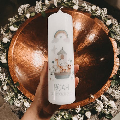 Taufkerze Arche - Moritz